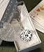 Las Vegas Themed Chrome Keychain with Crystal Dice, 20