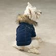 Denim Jacket with Fur Collar - Extra Large