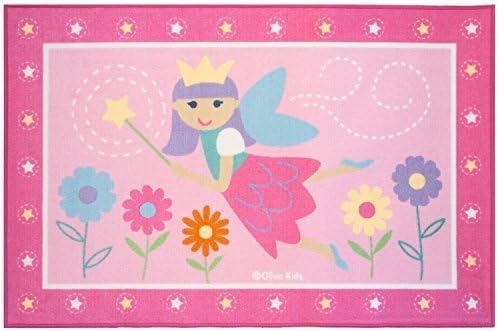 Olive Kids Olive Kids Fairy Princess Rug Toy, One Color, 5 x 7" by Wildkin Toys