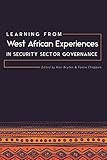Learning from West African experiences in security sector governance