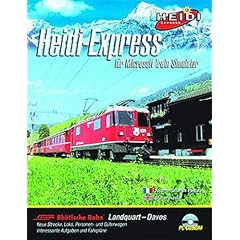 Heidi Express, 1 CD-ROM F�r Microsoft Train Simulator. Rh�tische Bahn Landquart-Davos