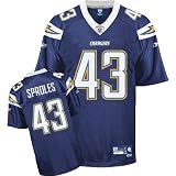 Darren Sproles Reebok NFL Navy Premier San Diego