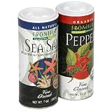 Frontier Culinary Spices, Salt and Pepper Combo Pack, 9.5-Ounce Shaker (Pack of 4)