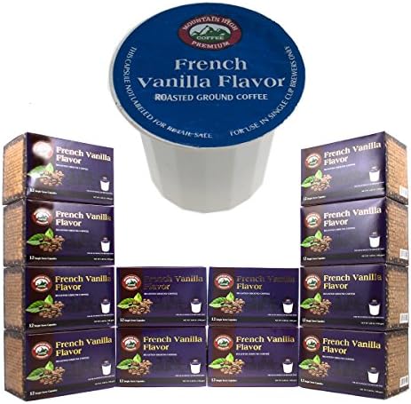 144-Count K-Cups Mountain High Premium Single Serve Use Coffee French Vanilla