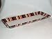 The Pampered Chef Simple Additions Striped Rectangle Platter