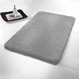 Kleine Wolke 5405189225 Badteppich Relax 70 x 120 cm grau