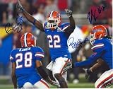Brian Crum, Reggie Lewis & Ryan Smith signed Florida Gators 8x10 Photo
