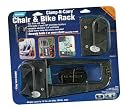 Camco 51430 RV Clamp-N-Carry Chair and Bike Rack