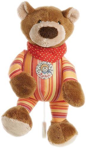 Childrens Toyshop  Toys : Knoffelbear girl large music box