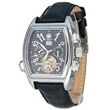 Constantin Durmont Herren-Armbanuhr Tonneau CD-TONN-AT-LT-STST-BK