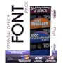 1500 True Type Fonts with Advanced Font Manager