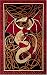 Red Dragon & Celtic Knot Indian Bedspread, Queen Size