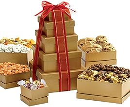 Broadway Basketeers Happy Birthday Gift Tower of Sweets