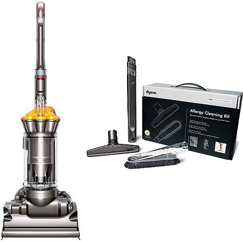 Dyson Dc33 Multi Floor Bagless Upright Vacuum with Your Choice Of Cleaning Kit Bundle