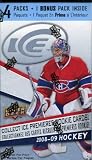 2008/2009 Upper Deck Ice NHL Hockey Factory Sealed Retail Box (5 Packs)