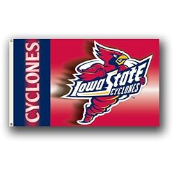 Iowa State NCAA 3' x 5' Premium 2-Sided Banner Flag by BSI Products Inc.