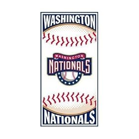 Buy Biederlack Centerfield Washington Nationals Beach Towel by Biederlack
