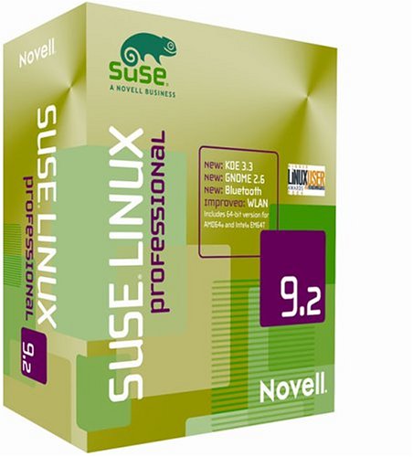 Software: Suse Linux Professional 9.2