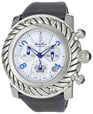 Glam Rock Women's GRD10108TS Miami Chronograph Blue Techno Strap Watch