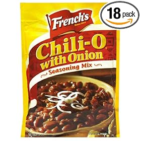 French's Chili-O Seasoning Mix, Chili-O with Onion, 2.25-Ounce Packets (Pack of 18)