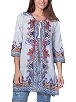 Peace & Love Blusa (Cielo)