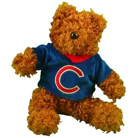 Chicago Cubs Brown Teddy Bear By Forever Collectibles