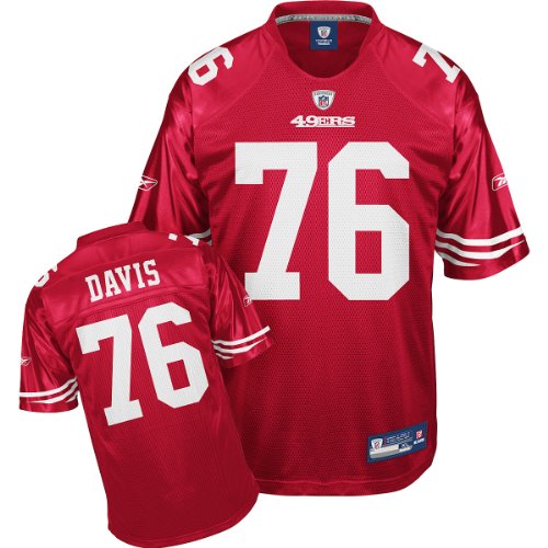 Reebok San Francisco 49ers Anthony Davis Replica Jersey Large
