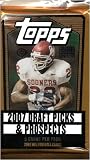 2007 Topps Draft Picks & and Prospects Football Sealed Hobby PACK (1 Rookie Per Pack)