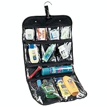 Black Vinyl Travel Bag by Household Essentials - 6910 (Black) (28