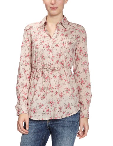 LTB Jeans Damen Bluse, gebl&uuml;mt 4582 / Katty, Gr. 38 (M), Mehrfarbig (pink flower garden 84 Preisvergleich