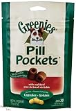 Greenies Pill Pocket Dog Beef Capsule 7.9Oz