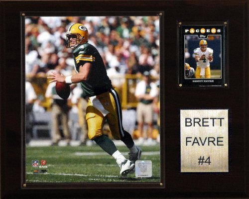 NFL Brett Favre Green Bay Packers Player Plaque