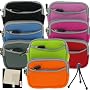 3n1 Combo Kit - Mini Neoprene Sleeve Case for Canon Camera Canon Powershot (Canon Camera NOT included)