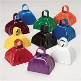 Orange Metal Cowbell