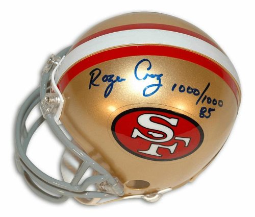 Autographed Roger Craig San Francisco 49ers Mini Helmet Inscribed 1000/1000 85