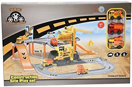 World of Wheels Construction Site Playset