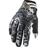 Fox Racing Platinum Anti Scene Men's Off-Road Motorcycle Gloves - Color: Black, Size: Medium