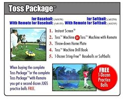 Jugs Toss Package for Baseball