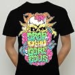 DROP DEAD GORGEOUS - Gore - Black T-shirt