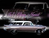 1957 Chevrolet Nomad Car Art Poster Print on 10 mil Archival Satin Paper