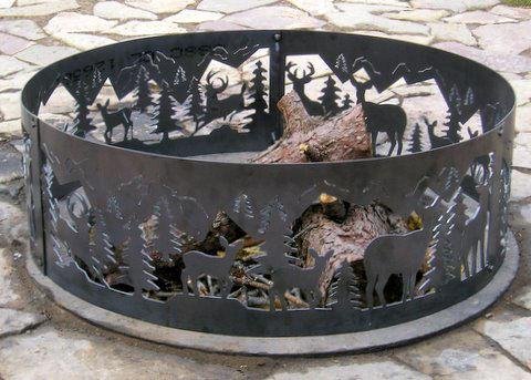 P&D Metal Works DMR00438 Fire Ring, Whitetail On Sale