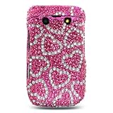 Premium Luxurious Designer Hard Diamond Crystal Snap-on Case for Blackberry ....