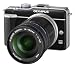 Olympus E-PL1 Micro FourThirds Digital Camera (14-150 mm Black Lens Kit) - Black