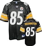 Nate Washington Pittsburgh Steelers Black NFL Replica Jersey