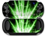 Sony PS Vita Skin Lightning Green by WraptorSkinz