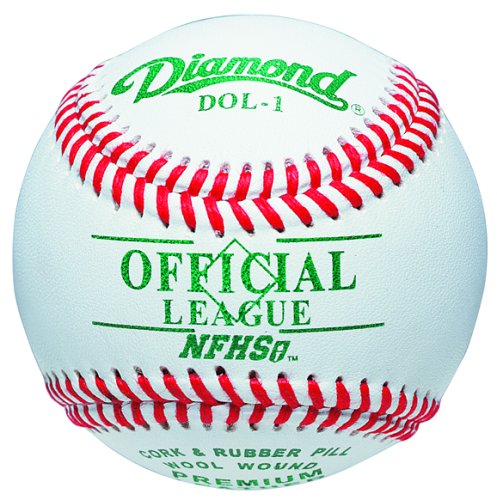 Diamond DOL-1 Official League NFHS Baseball (One Dozen)