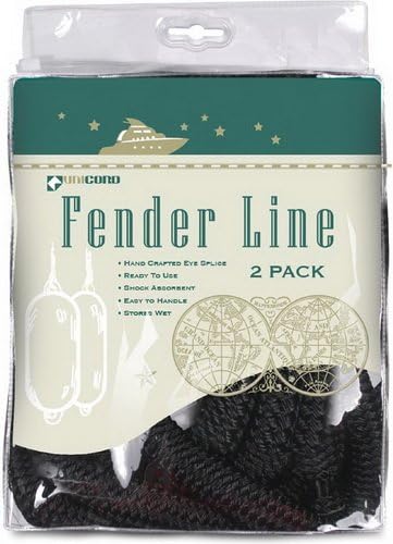 1/4"X6' FENDER LINE RED