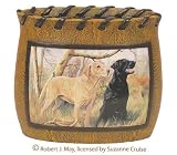 Labrador Dogs - Toothbrush Holder