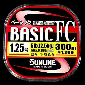�T�����C��(SUNLINE) �x�[�V�b�NFC 300m HG�N���A 14lb/��3.5