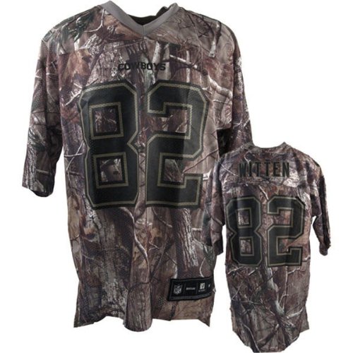 Dallas Cowboys Jason Witten #82 Real Tree Jersey(Size=XXXX-LARGE)